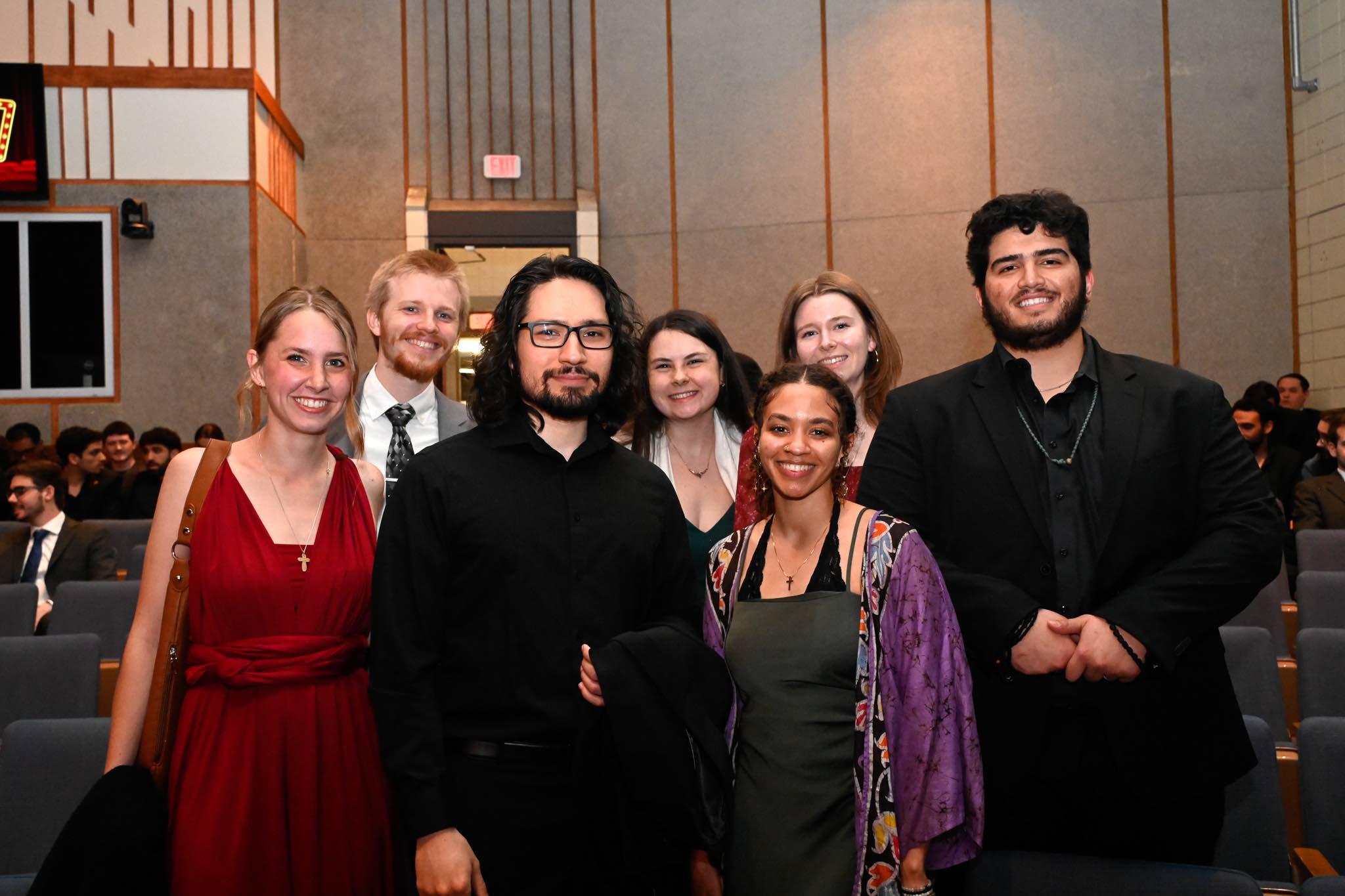 Students gather at the Annual Chambys Awards Show
